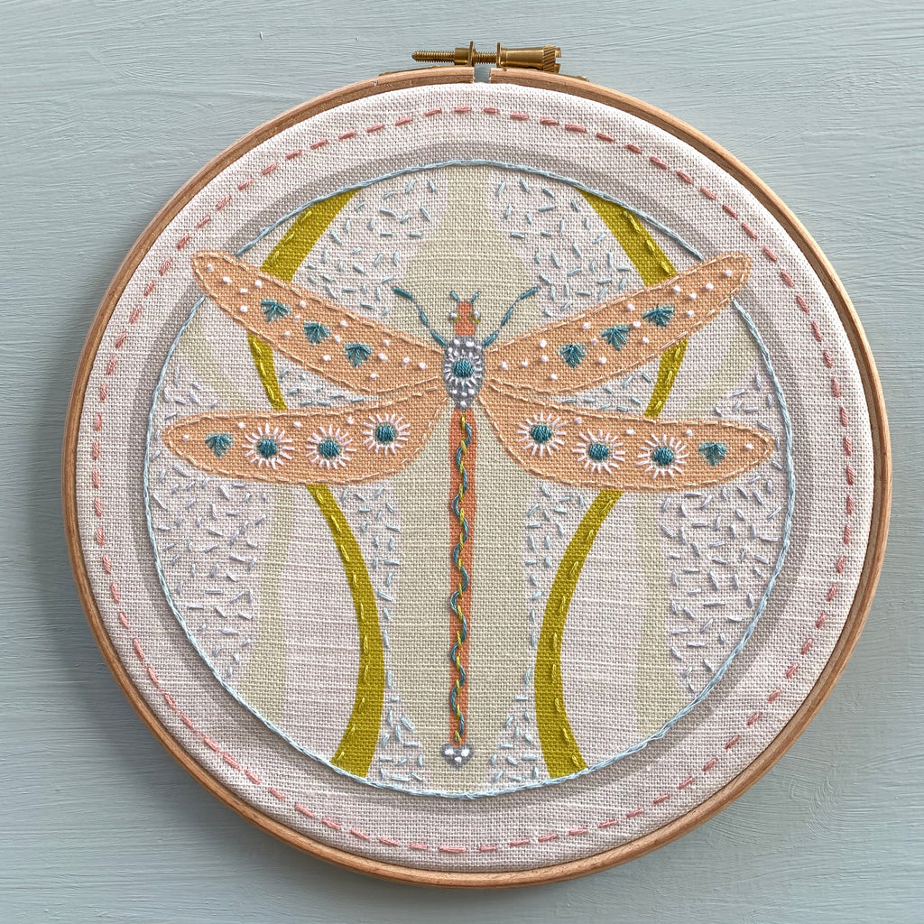Dragonfly Embroidery Kit