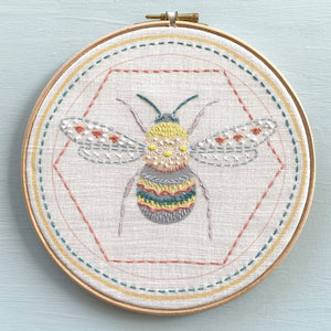 Bumble Bee Embroidery Kit